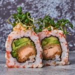 Salmon Crunch Roll